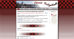 Desktop Screenshot of ekenasbridge.surfnet.fi